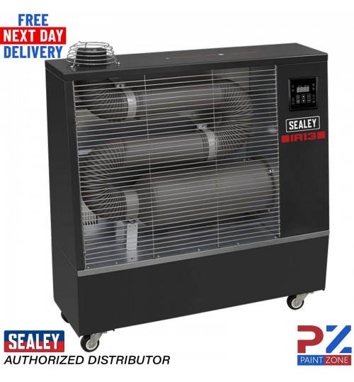 Sealey IR13 Diesel Industrial Infrared Heater 13kw 44,500 BTU 240v-50Hz
